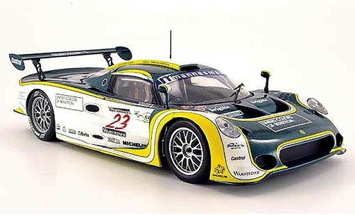 Lotus Elise GT1 1/18 Sun Star benetton helsinki gp nr. 23 1999 miniature