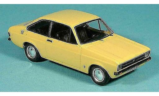 Ford Escort Berlina 1/43 Trofeu 1100 jaune miniature