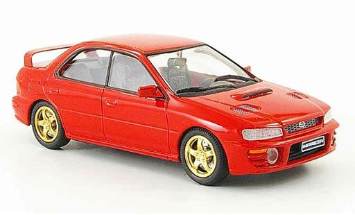 Subaru Impreza Base 1/43 Trofeu rouge miniature