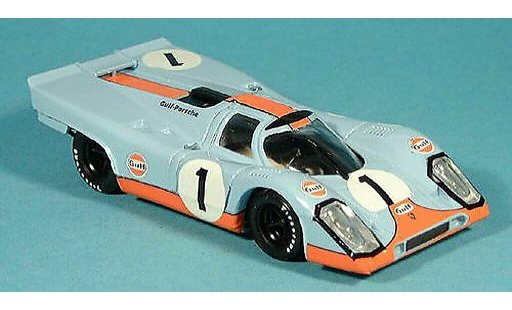 Porsche 917 1970 1/43 Brumm No.1 Siffert/Bell Gulf-6h Daytona miniature