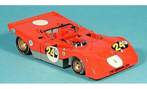 Ferrari 312 PB 1/43 Brumm no.24 ignazio giunti buenos aires 1971 miniature