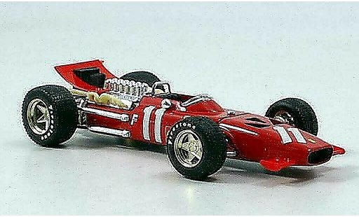 Ferrari 312 F1 1/43 Brumm No.11 C.Amon GP Monte Carlo 1969 miniature