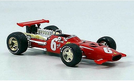 Ferrari 312 F1 1/43 Brumm No.6 C.Amon GP Frankreich 1969 miniature