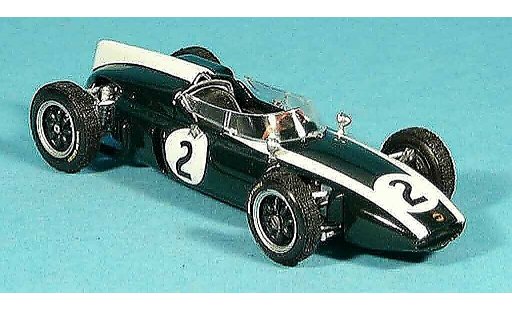 Cooper T53 course 1/43 Brumm No.2 B.McLaren Zweiter GP Grande-Bretagne 1960 miniature