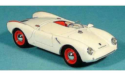 Porsche 550 1954 1/43 Brumm blanche Strassenversion miniature