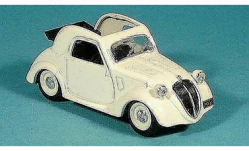 Simca 5 Decapotable 1/43 Brumm blanche toit pliant 196 miniature