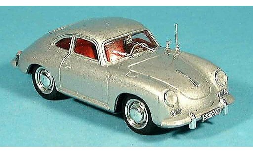 Porsche 356 1963 1/43 Brumm C Coupe grise metallisee miniature