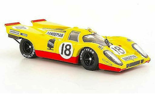 Porsche 917 1970 1/43 Brumm No.18 Sandeman Piper/v.Lennep 24h Le Mans miniature