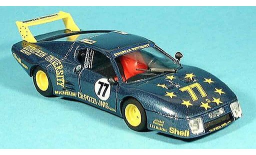 Ferrari 512 BB LM 1/43 Brumm no.77 pozzi le mans 1980 miniature