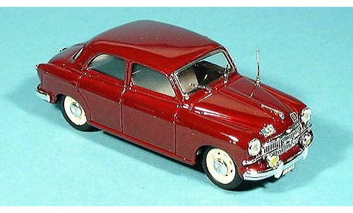 Fiat 1400 Police 1/43 Brumm B rouge Zivilstreife 1956 miniature