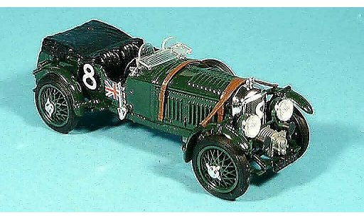 Bentley Speed 6 course 1/43 Brumm Le Mans D.John Benjafield 1932 miniature