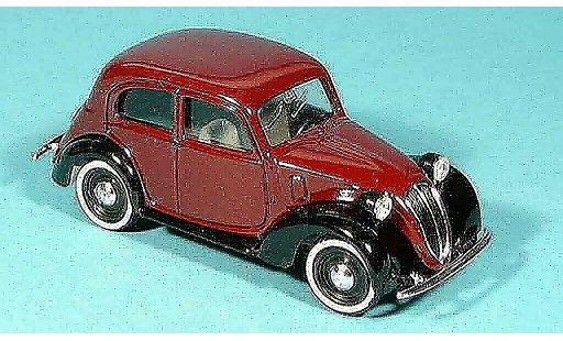 Fiat 1100 508C 1/43 Brumm ( .) Bicolore weinrot noire miniature