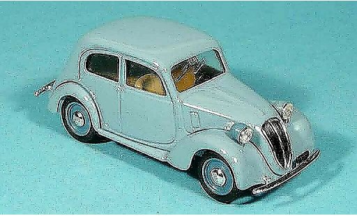 Fiat 1100 508C 1/43 Brumm HP32 bleu miniature