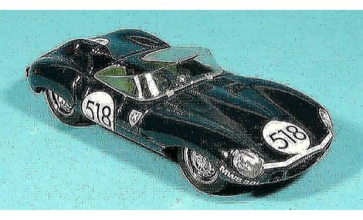 Jaguar D-Type 1957 1/43 Brumm mille miglia no. 518 miniature