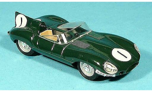 Jaguar D-Type 1954 1/43 Brumm hp 260 no. 1 miniature