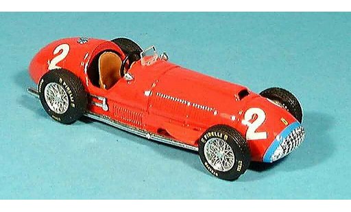 Ferrari 375 F1 1/43 Brumm no.2 alberto ascari gp monza 1951 miniature