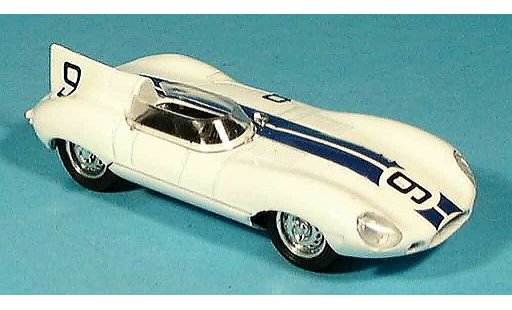 Jaguar D-Type 1954 1/43 Brumm le mans no. 9 miniature
