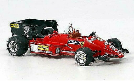 Ferrari 126 C4 1/43 Brumm No.27 GP Belgien M.Alboreto miniature