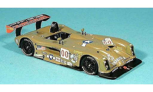 Panoz LMP01 Le Mans 1/43 Minichamps Roadster Sebring Jackson Jeannette Block 2002 miniature