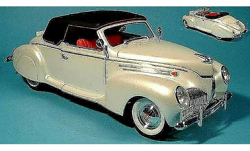 Lincoln Zephyr Base 1/18 Signature blanche 1939 miniature