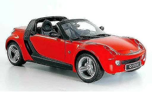 Smart Roadster Base 1/18 Kyosho rouge 2003 miniature