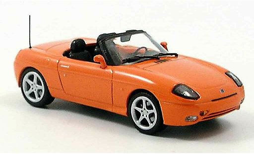 Fiat Barchetta Roadster 1/43 Minichamps orange miniature
