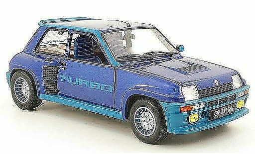 Renault 5 Turbo 1/18 Universal Hobbies bleu miniature