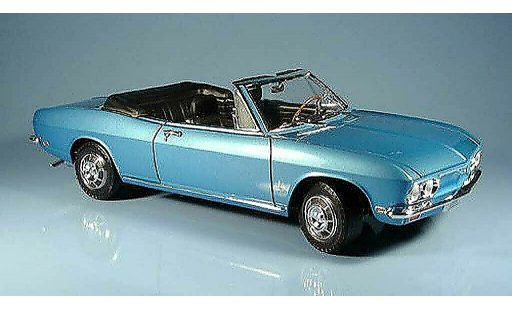 Chevrolet Corvair Coupe 1/18 Yat Ming monza bleu 1969 miniature