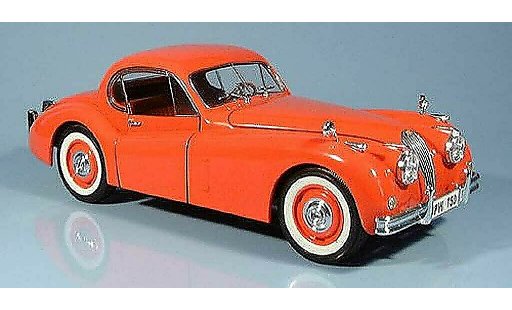 Jaguar XK 120 1/18 Signature rouge orange 1949 miniature