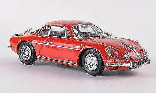 Alpine A110 1600 s 1/43 Trofeu rouge avec bandes miniature