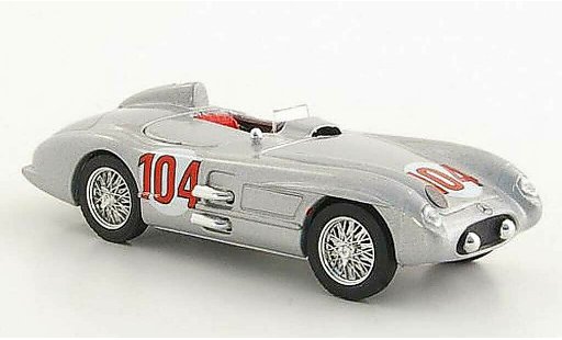 Mercedes 300 Base 1/43 Brumm No.104 Moss / Collins Targa Florio 1955 miniature