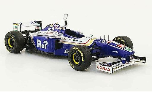 Renault F1 1997 1/43 Onyx williams fw19 no.3 j.villeneuve gp england miniature