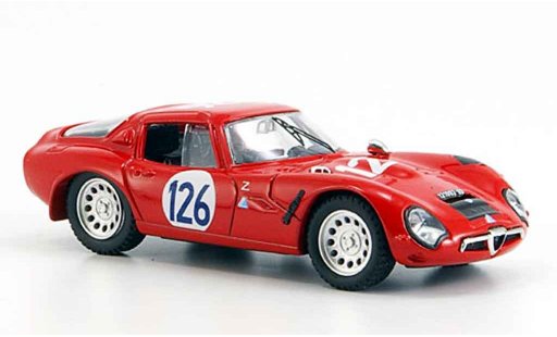 Alfa Romeo Giulia TZ2 1/43 Best no.126 pinto todaro targa florio 1966 miniature