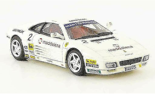Ferrari 348 Challenge 1/43 Bang gianni giudici 1993 miniature