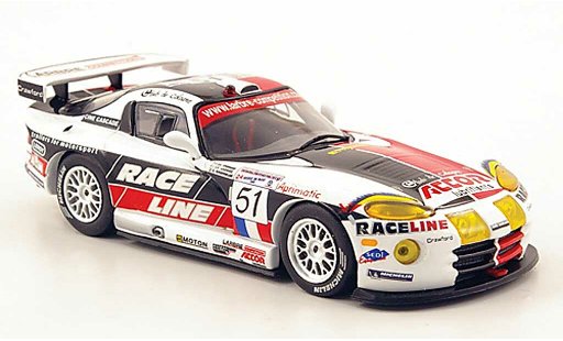 Dodge Viper Competition 1/43 IXO No.51 Larbre 24h Le Mans 2002 miniature