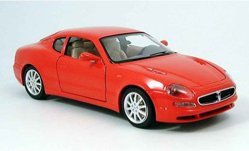 Maserati 3200 GT Base 1/18 Burago rouge 1998 miniature
