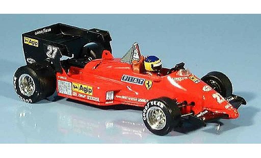 Ferrari 126 C4 1/43 Brumm g.p. belgien m. alboreto miniature