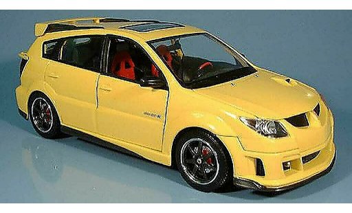Pontiac Vibe GT 1/18 Yat Ming gtr jaune 2003 miniature