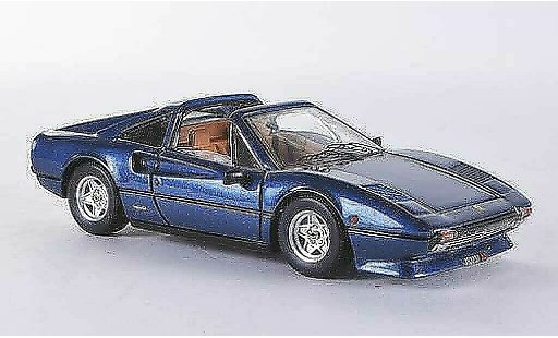 Ferrari 308 GTS 1/43 Best met. bleu toit liegt bei miniature