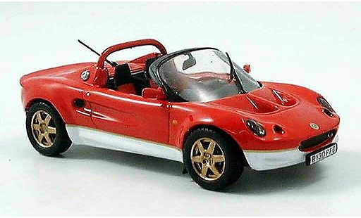 Lotus Elise 49 1/43 Maxi Car rouge blanche miniature