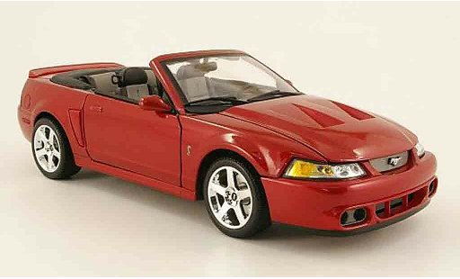 Ford Mustang 2003 1/18 Maisto svt cobra cabriolet rouge miniature