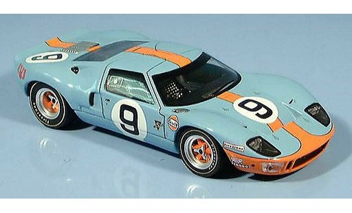 Ford GT40 Mk I 1/43 IXO GT 40 No. 9 vainqueur Le Mabs Rodriguez-Bianchi 1968 miniature