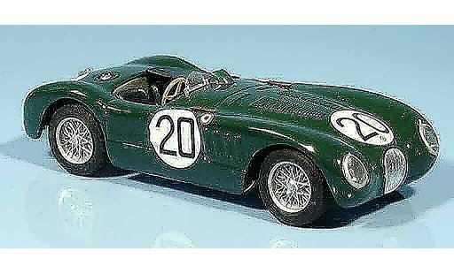 Jaguar C-Type Course 1/43 Brumm no.20 walker whitehead vainqueur le mans 1951 miniature