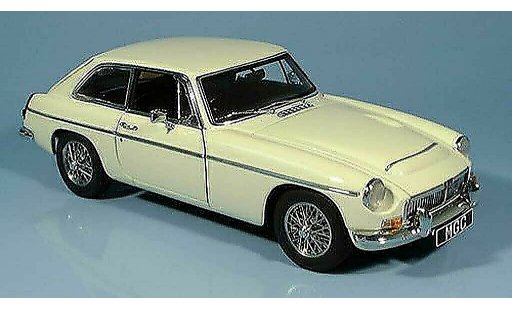 MG B GT 1/18 Autoart coupe creme miniature