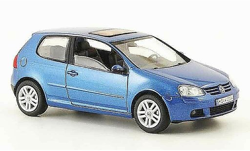 Volkswagen Golf Base 1/43 Schuco bleu 3 portes 2003 miniature