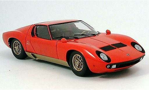 Lamborghini Miura P400 1/18 Kyosho rouge 1974 miniature