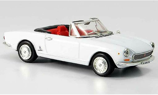 Fiat 124 Limousine 1/43 Vitesse blanche ouvert miniature