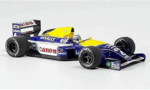Renault F1 1991 1/43 Minichamps williams fw14 patrese miniature