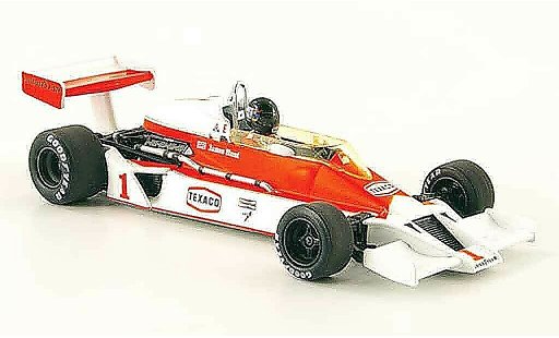 McLaren M26 Base 1/43 Minichamps Ford No.1 Texaco J.Hunt F1 Saison 1977 miniature