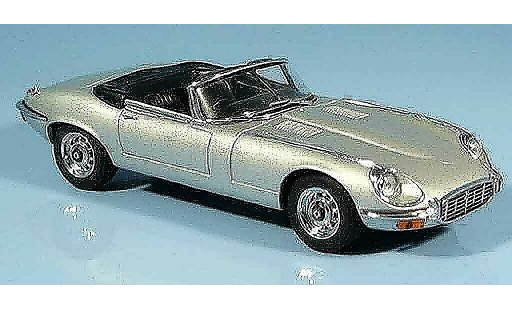 Jaguar E-Type Cabriolet 1/43 Autoart serie iii grise metallisee miniature